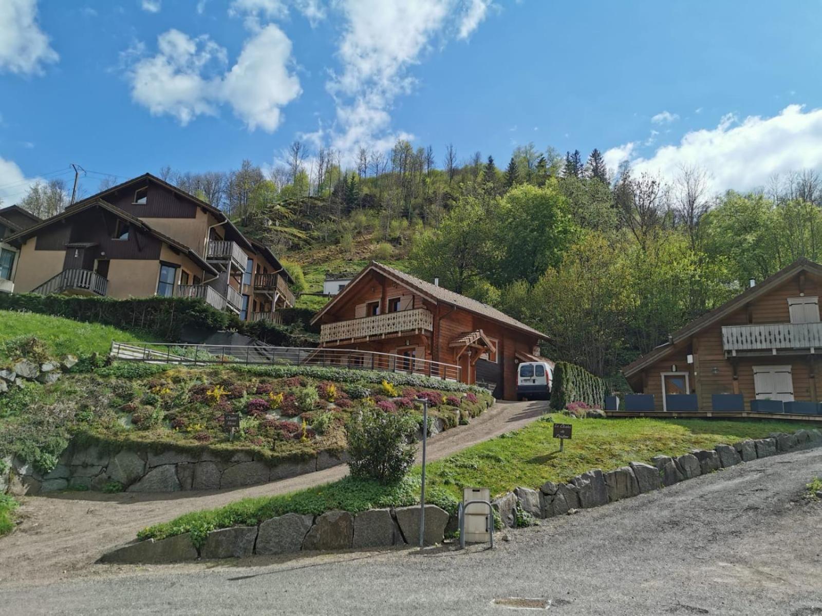 Le Chalet Du Pere Michel, Jacuzzi, Sauna, Jardin La Bresse Exterior foto