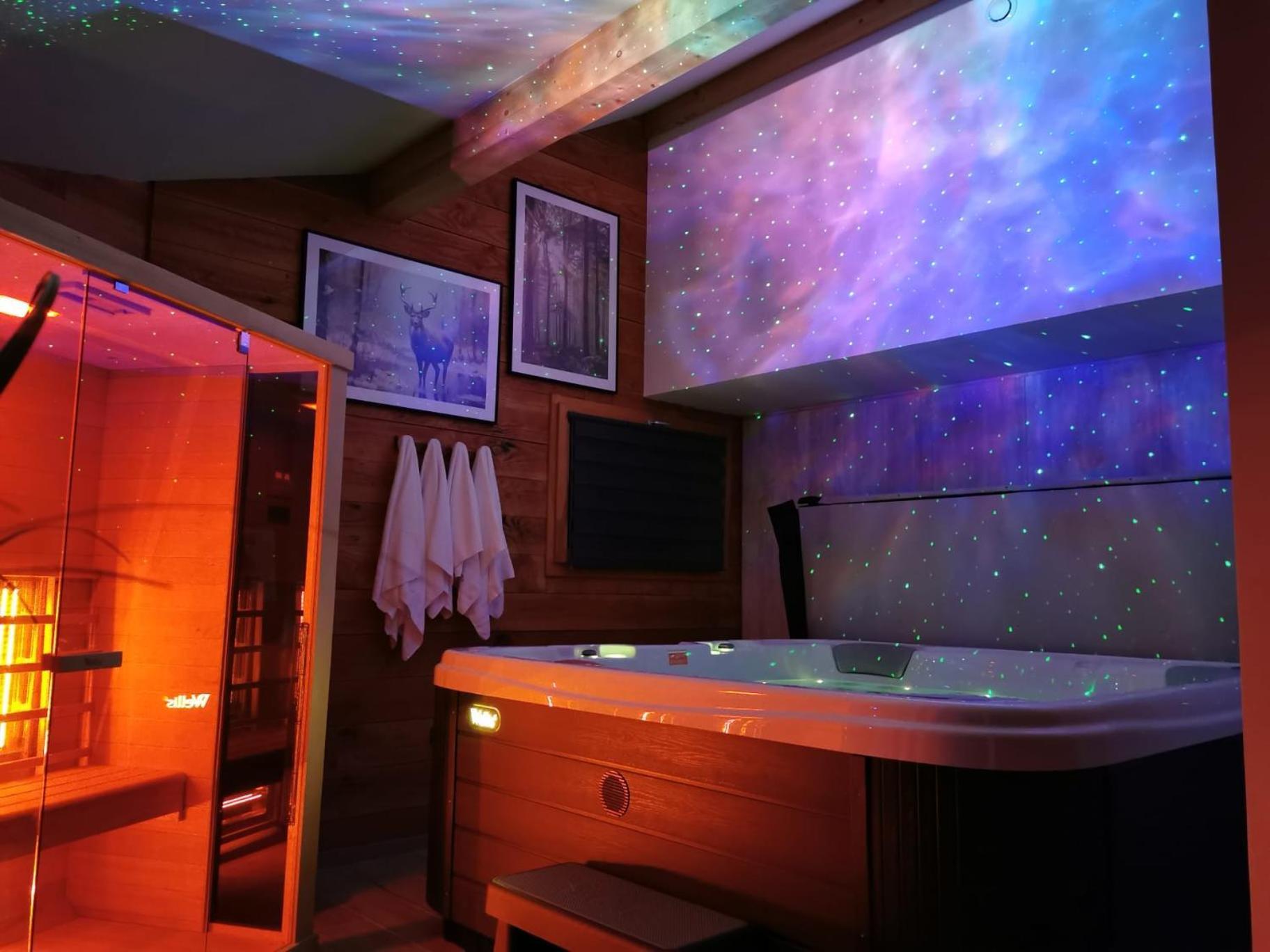 Le Chalet Du Pere Michel, Jacuzzi, Sauna, Jardin La Bresse Exterior foto